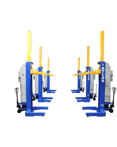 ATEML-6051BC image(0) - Atlas Equipment 111,000 LB ALI CERTIFIED BATTERY POWERED MOBILE COLUMN LIFT