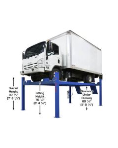 ATEAP-PVL14-FPD image(2) - Atlas Equipment Platinum PVL14 ALI Certified 14,000 lb. Capacity 4-Post Lift