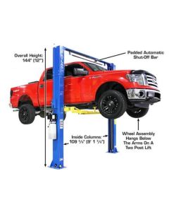 ATEXH-PRO-9D-FPD image(1) - Atlas Equipment PRO-9D Overhead 9,000 lb. Capacity 2-Post Lift