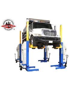 ATEML-4034BC image(0) - Atlas Equipment Atlas Equipment ALI Certified Battery Powered Mobile Column Lift System 74,000 Lb. Capacity