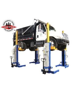 ATEML-4030BC image(0) - Atlas Equipment Atlas Equipment ALI Certified Battery Powered Mobile Column Lift System 66,000 Lb. Capacity