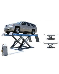 ATEATTD-12ASL-COMBO-FPD image(0) - Atlas Equipment 12ASL Alignment Scissor Lift and RJ-6 Rolling Jacks Combo