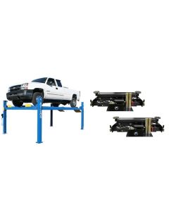 ATEATTD-414-COMBO-FPD image(0) - Atlas Equipment 414 14,000 lb. 4-Post Lift + RJ8 Rolling Jacks Combo